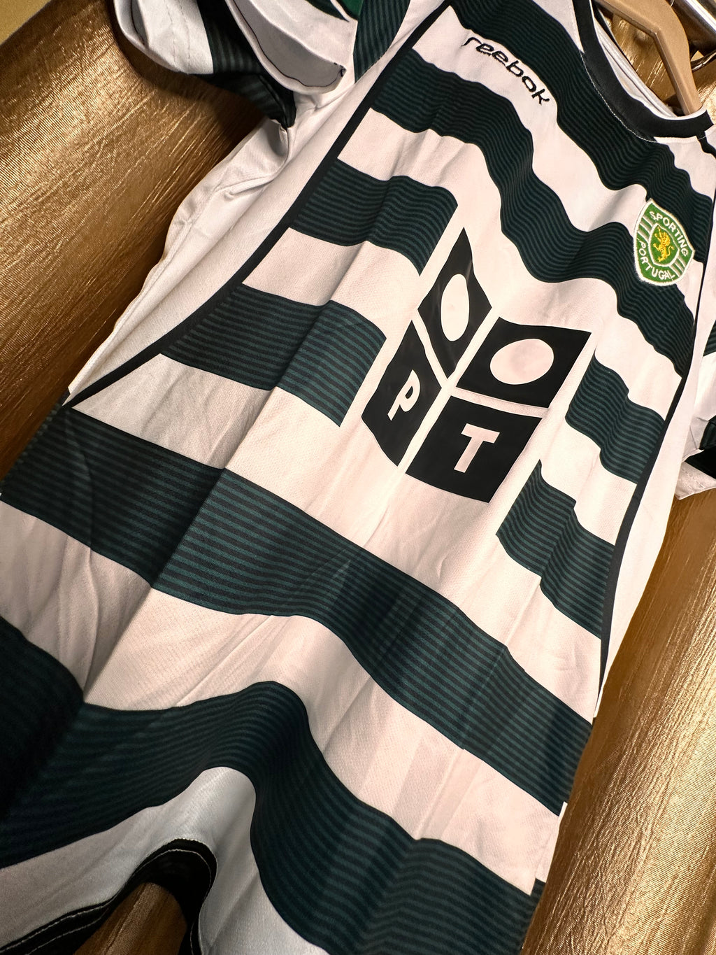 Sporting club Portugal 2001 C.Ronaldo Retro jersey