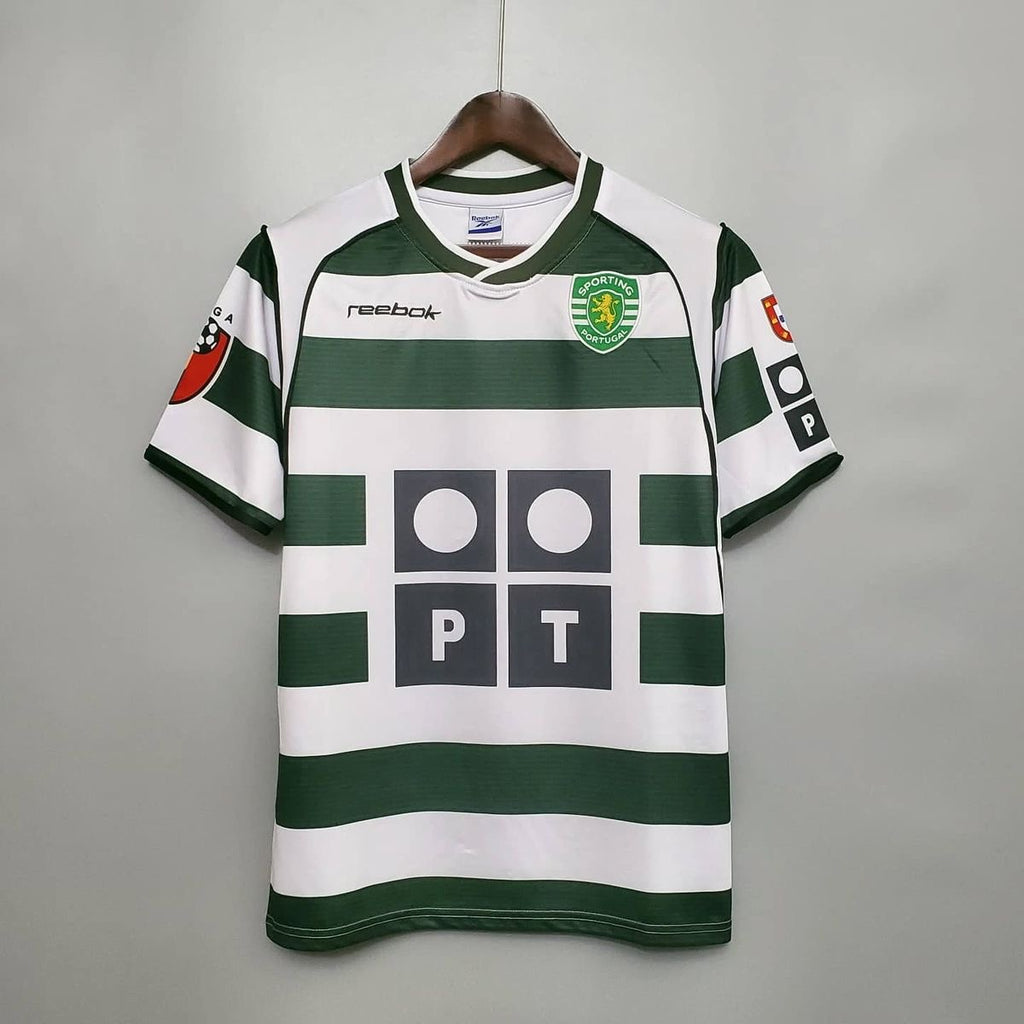Sporting club Portugal 2001 C.Ronaldo Retro jersey