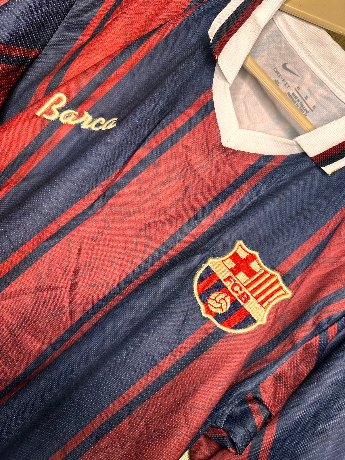 Barca Vintage Retro Jersey