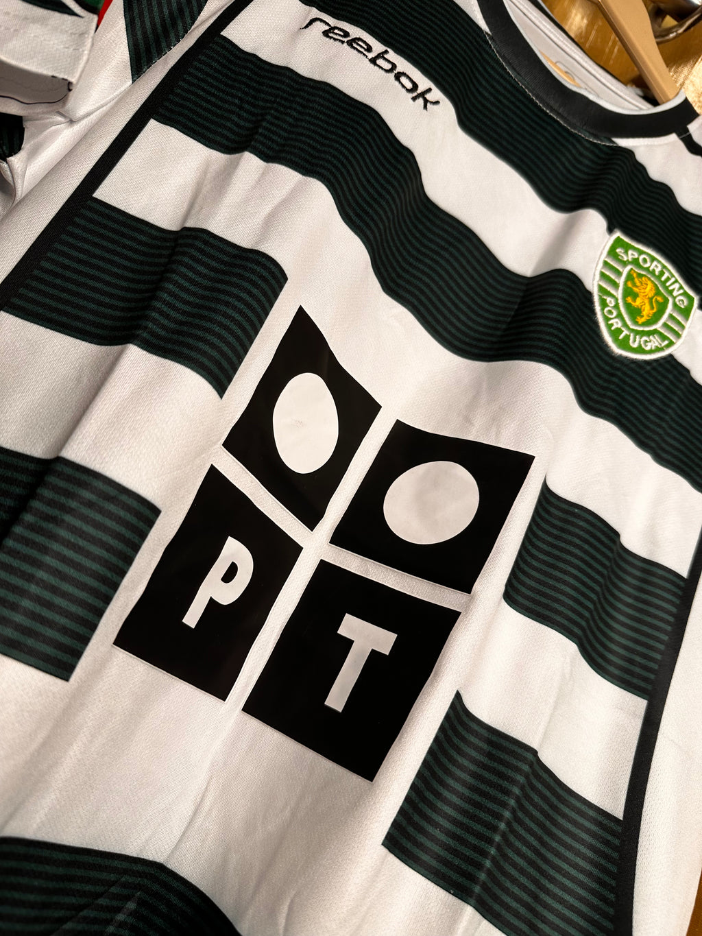 Sporting club Portugal 2001 C.Ronaldo Retro jersey