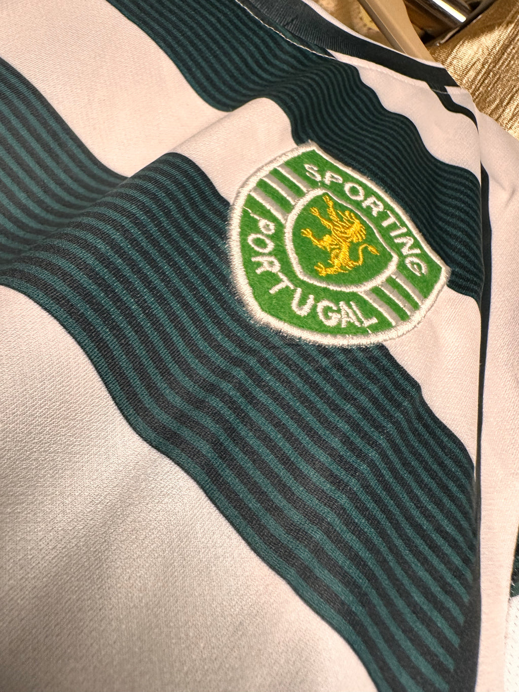 Sporting club Portugal 2001 C.Ronaldo Retro jersey